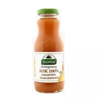 EKOWITAL Sok jabłkowo - marchwiowy 100% (250ml) - BIO