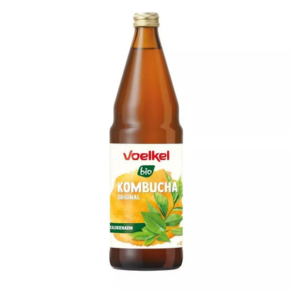 VOELKEL Kombucha limonka - imbir (330ml) - BIO