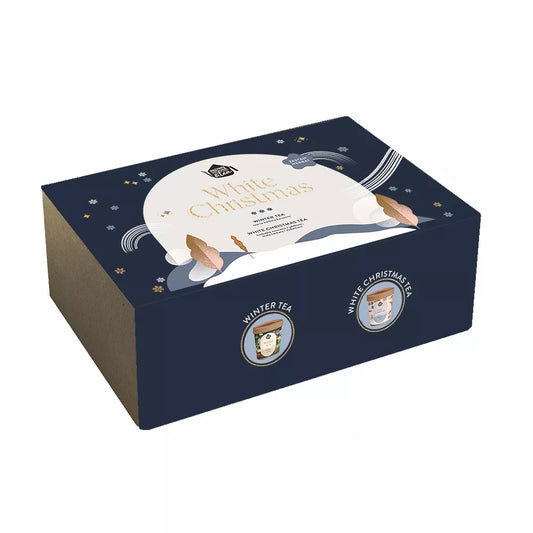 BROWN HOUSE & TEA Zestaw prezentowy dwóch herbat  WHITE CHRISTMAS (295g