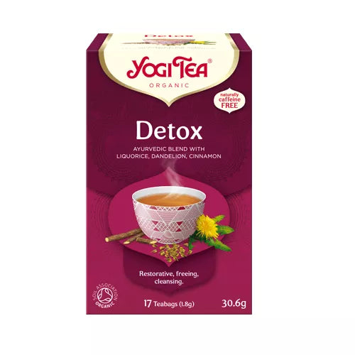 YOGI TEA Herbatka oczyszczająca - Detox (17x1,8g) (30,6 g) - BIO